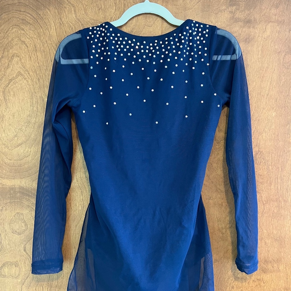 Dance, costume, blue, adult medium